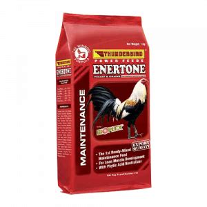 enertone for conditioning|Maintenance Feeds for Gamefowls .